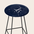 Starry Shark Stool Gallery Image 2