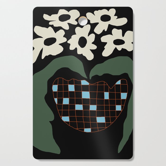 Floral fun night Cutting Board Gallery Image 1