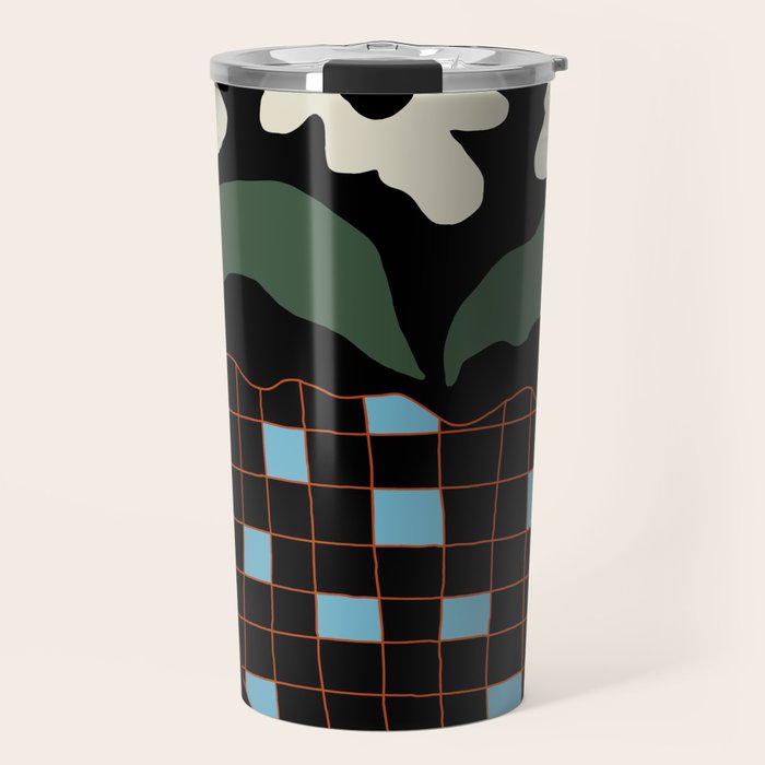 Floral fun night Travel Mug Gallery Image 1