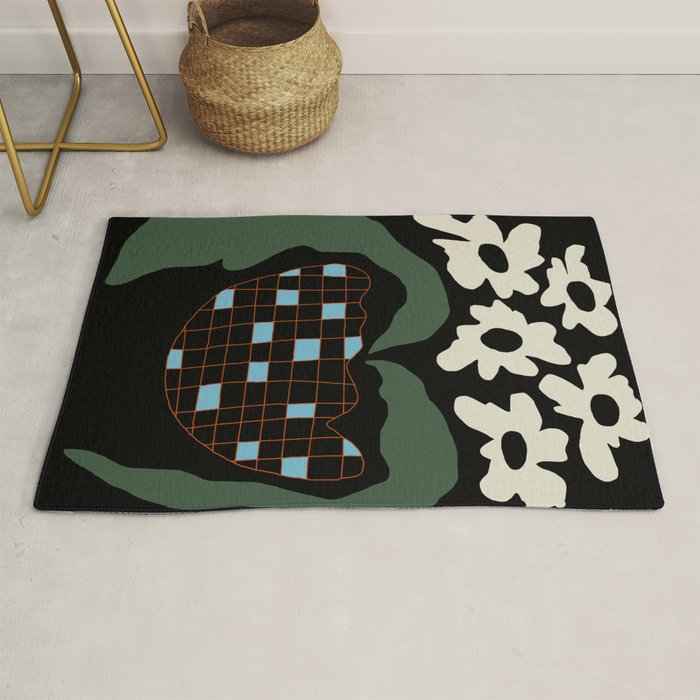 Floral fun night Rug Gallery Image 1