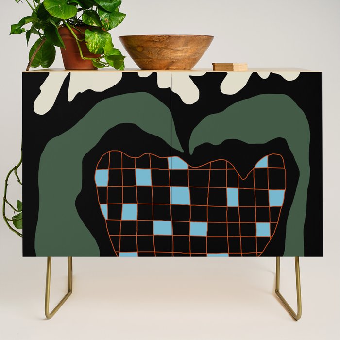 Floral fun night Credenza Gallery Image 1