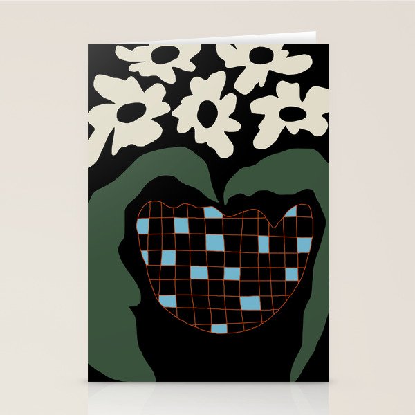 Floral fun night Stationery Card Gallery Image 2