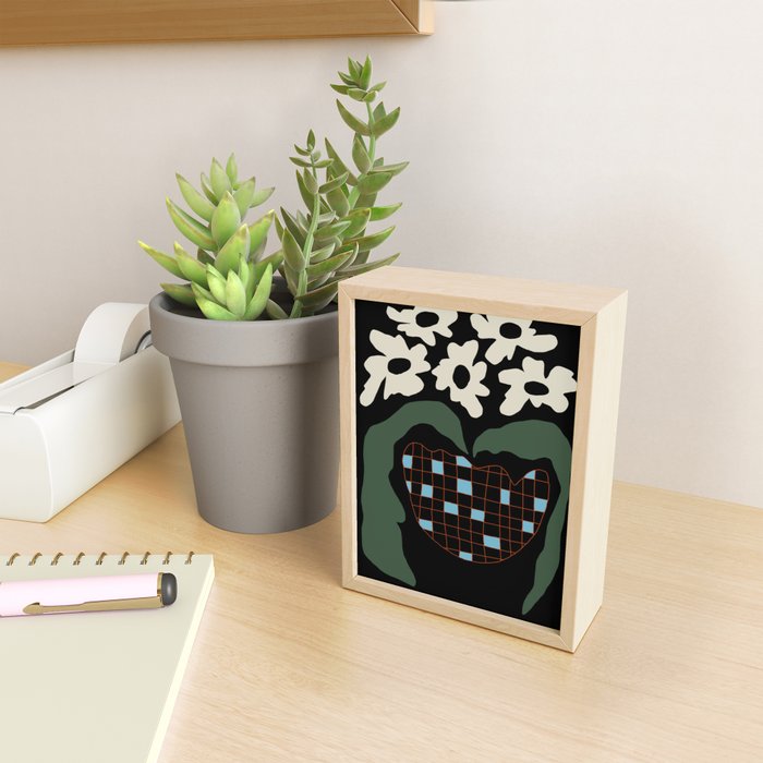 Floral fun night Mini Art Print Gallery Image 2