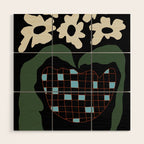 Floral fun night Wood Wall Art Gallery Image 1