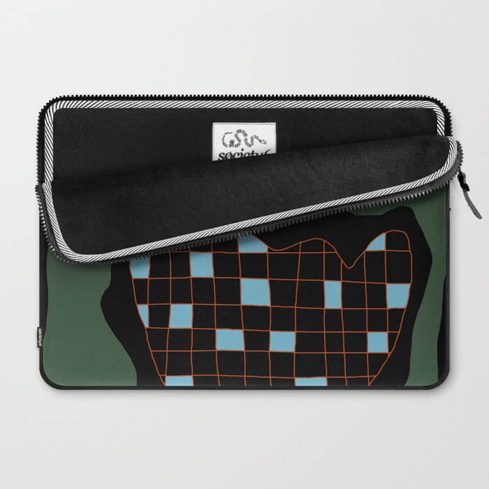 Floral fun night Laptop Sleeve Gallery Image 2