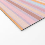 Pastello Stripes Welcome Mat Gallery Image 2