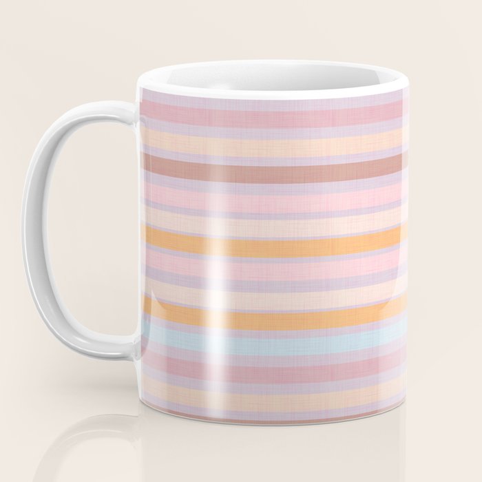 Pastello Stripes Coffee Mug Gallery Image 3
