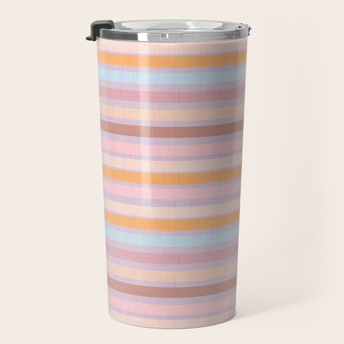 Pastello Stripes Travel Mug Gallery Image 3