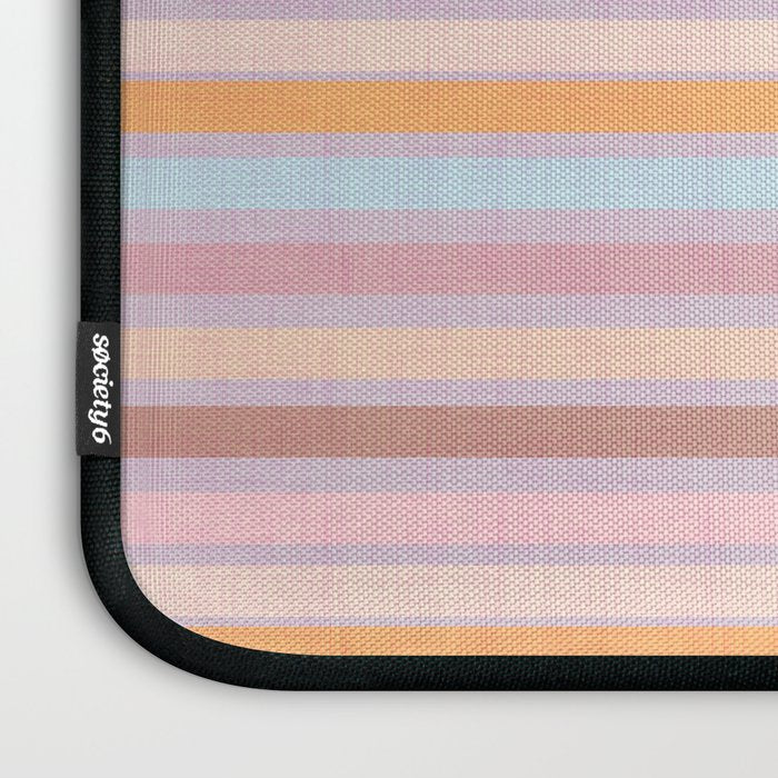 Pastello Stripes Laptop Sleeve Gallery Image 3