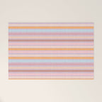 Pastello Stripes Welcome Mat Gallery Image 1