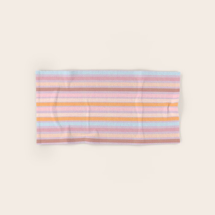 Pastello Stripes Bath Towel Gallery Image 1