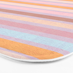 Pastello Stripes Bath Mat Gallery Image 3