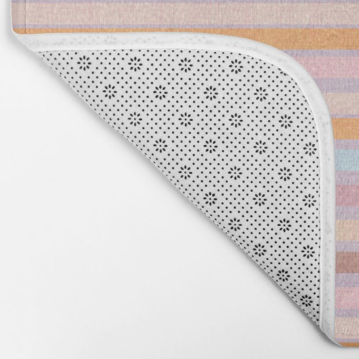 Pastello Stripes Bath Mat Gallery Image 2