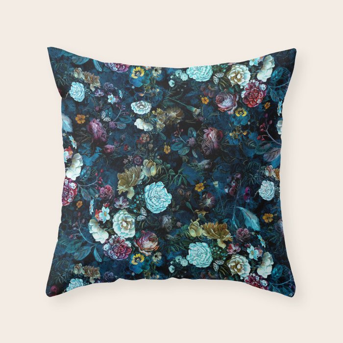 Blue Moon Throw Pillow Gallery Image 1