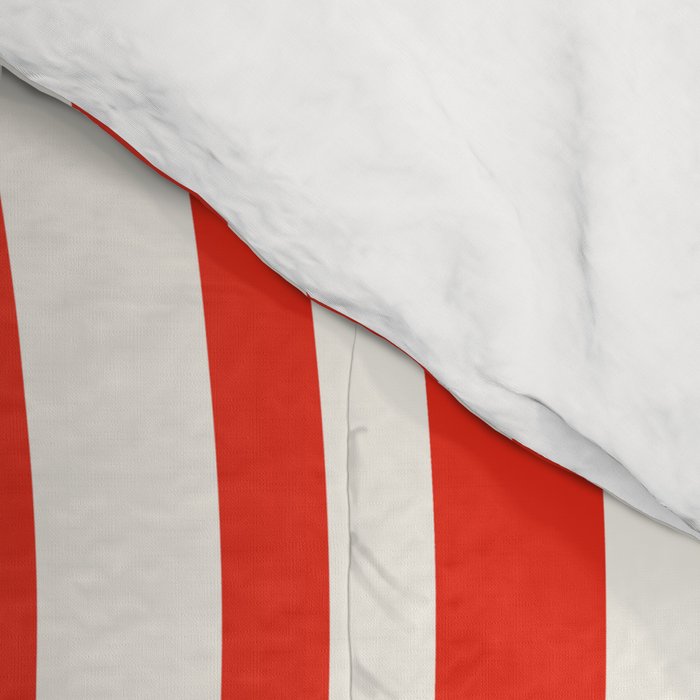 Wavy Stripes I - Red & White Candy Cane Comforter Gallery Image 4