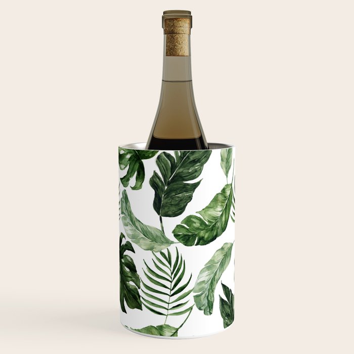 Tropical Leaf Wine Chiller Gallery Image 1
