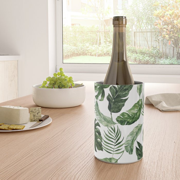 Tropical Leaf Wine Chiller Gallery Image 4