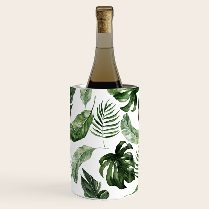 Tropical Leaf Wine Chiller Gallery Image 3