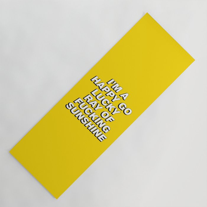 Ray of Sunshine Yoga Mat Gallery Image 1