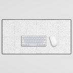 Lines III Desk Mat Gallery Image 1