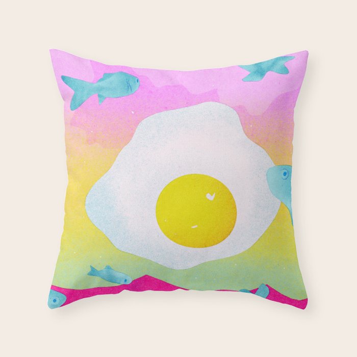 Fish Eggs Throw Pillow Gallery Image 6