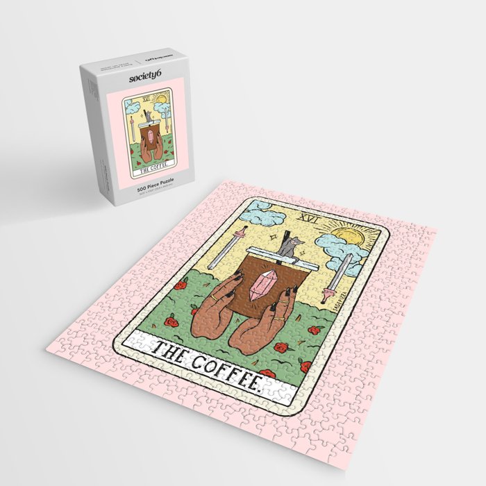 COFFEE READING UPDATED (DARK) Jigsaw Puzzle Gallery Image 2