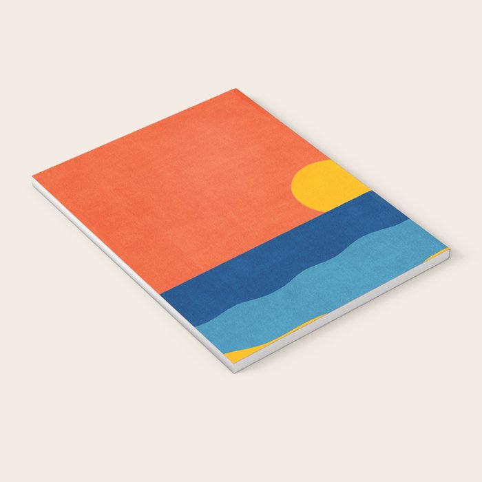 LANDSHAPES - Beach - sunset Notebook Gallery Image 3