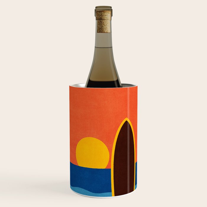 LANDSHAPES - Beach - sunset Wine Chiller Gallery Image 1