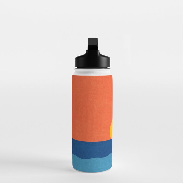 LANDSHAPES - Beach - sunset Water Bottle Gallery Image 3