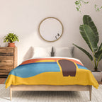 LANDSHAPES - Beach - sunset Comforter Gallery Image 3