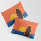 LANDSHAPES - Beach - sunset Pillow Sham Gallery Image 3