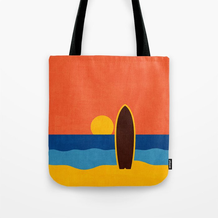 LANDSHAPES - Beach - sunset Tote Bag Gallery Image 1
