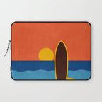 LANDSHAPES - Beach - sunset Laptop Sleeve Gallery Image 1