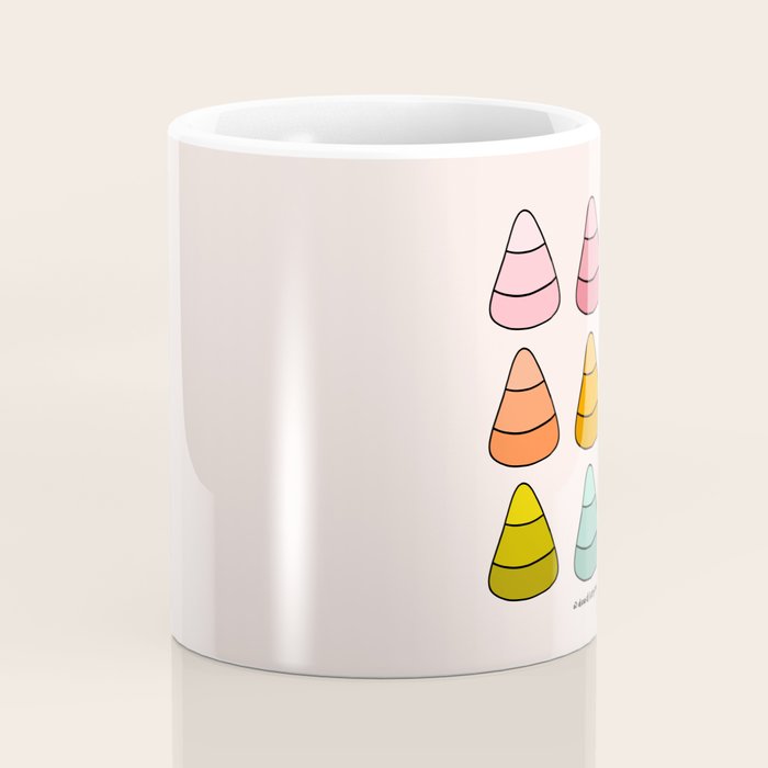 Rainbow Candy Corns Coffee Mug Gallery Image 4
