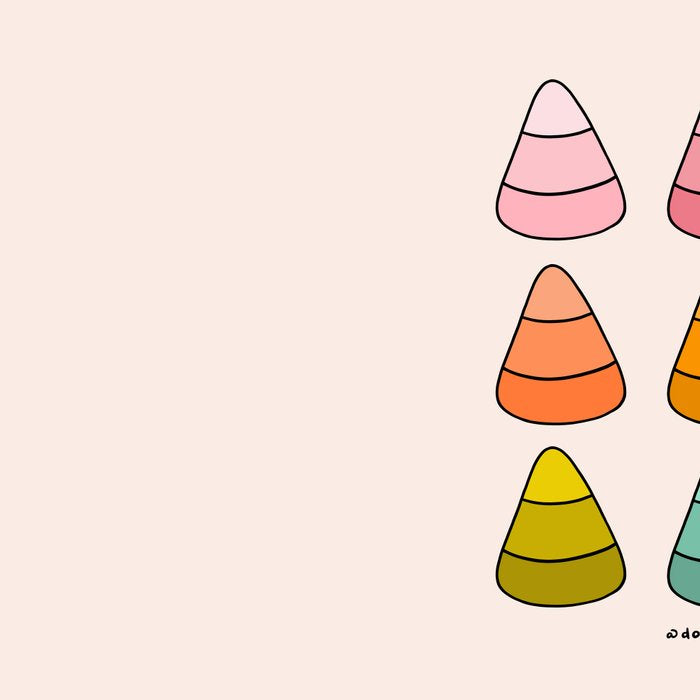 Rainbow Candy Corns Coffee Mug Gallery Image 2