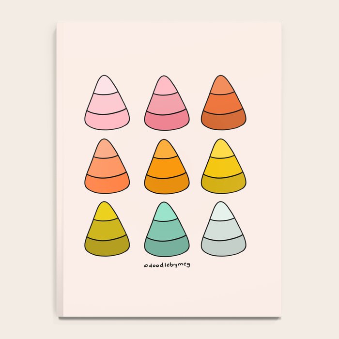 Rainbow Candy Corns Notebook Gallery Image 4