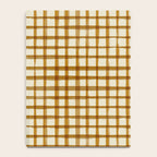Spring Cottage Gingham - Vintage Yellow Notebook Gallery Image 4