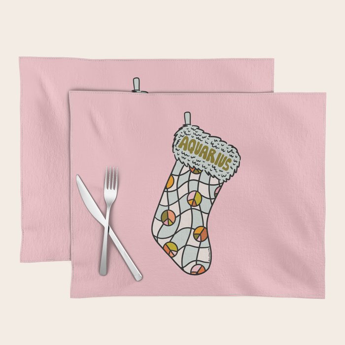 Aquarius Stocking Placemat Gallery Image 1