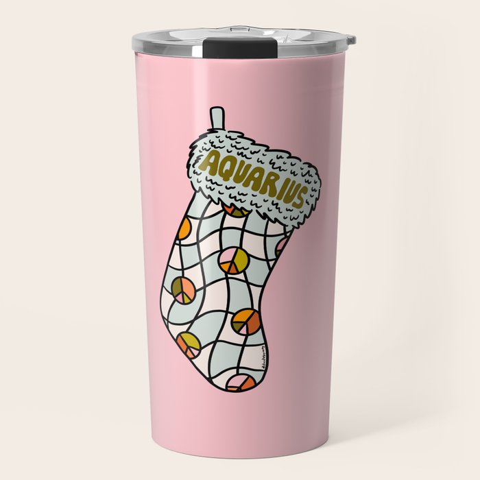 Aquarius Stocking Travel Mug Gallery Image 1