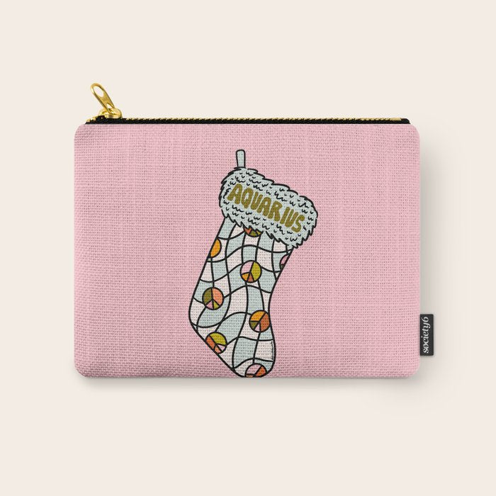 Aquarius Stocking Carry All Pouch Gallery Image 1