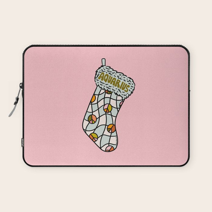 Aquarius Stocking Laptop Sleeve Gallery Image 1