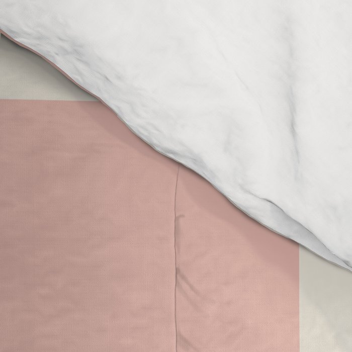 Checkered (Pink Cream) Comforter Gallery Image 4