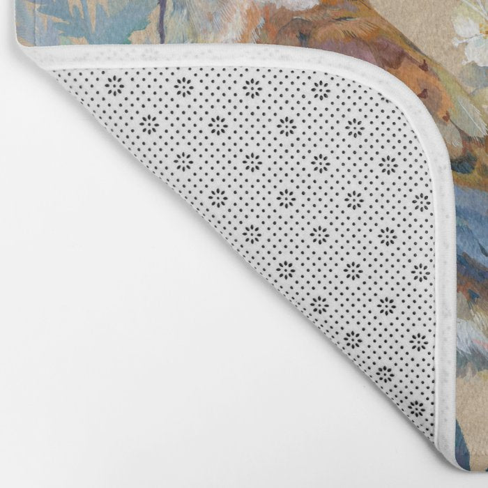 Floral Falcon Garden Bath Mat Gallery Image 2