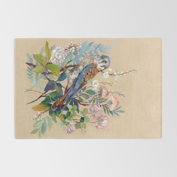 Floral Falcon Garden Rug Gallery Image 2