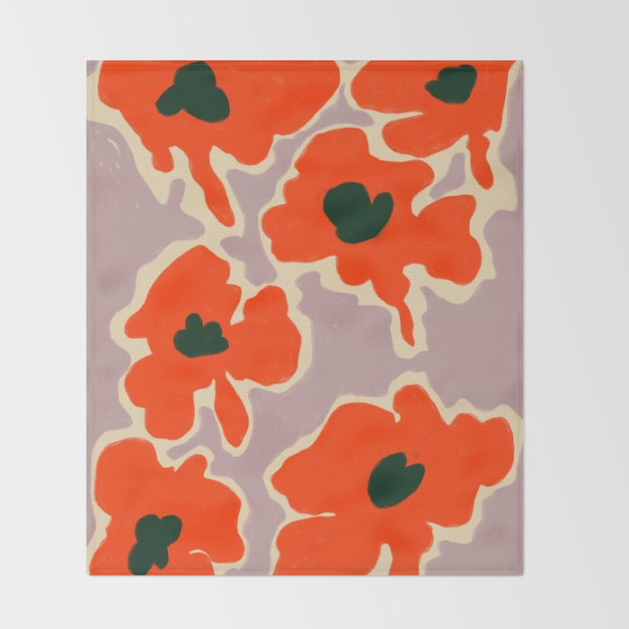 POPPY Throw Blanket Gallery Image 2