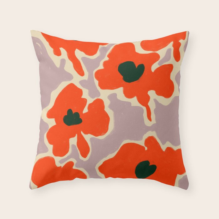 POPPY Throw Pillow Gallery Image 6