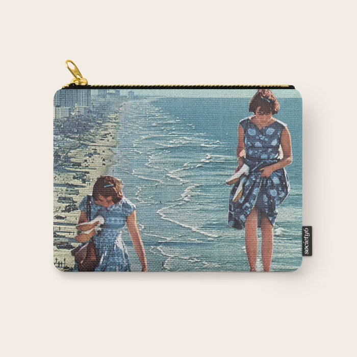 Walk on the Beach Carry All Pouch Gallery Image 1