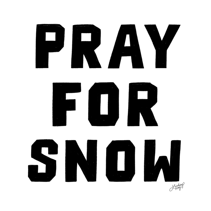 Pray For Snow Coffee Mug Gallery Image 2