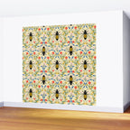 Bee Garden - Cream Wall Mural Gallery Image 2
