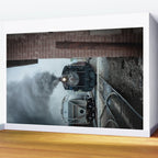 Strasburg Railroad Steam Engine #90 Vintage Train Locomotive Pennsylvania Wall Mural Gallery Image 2